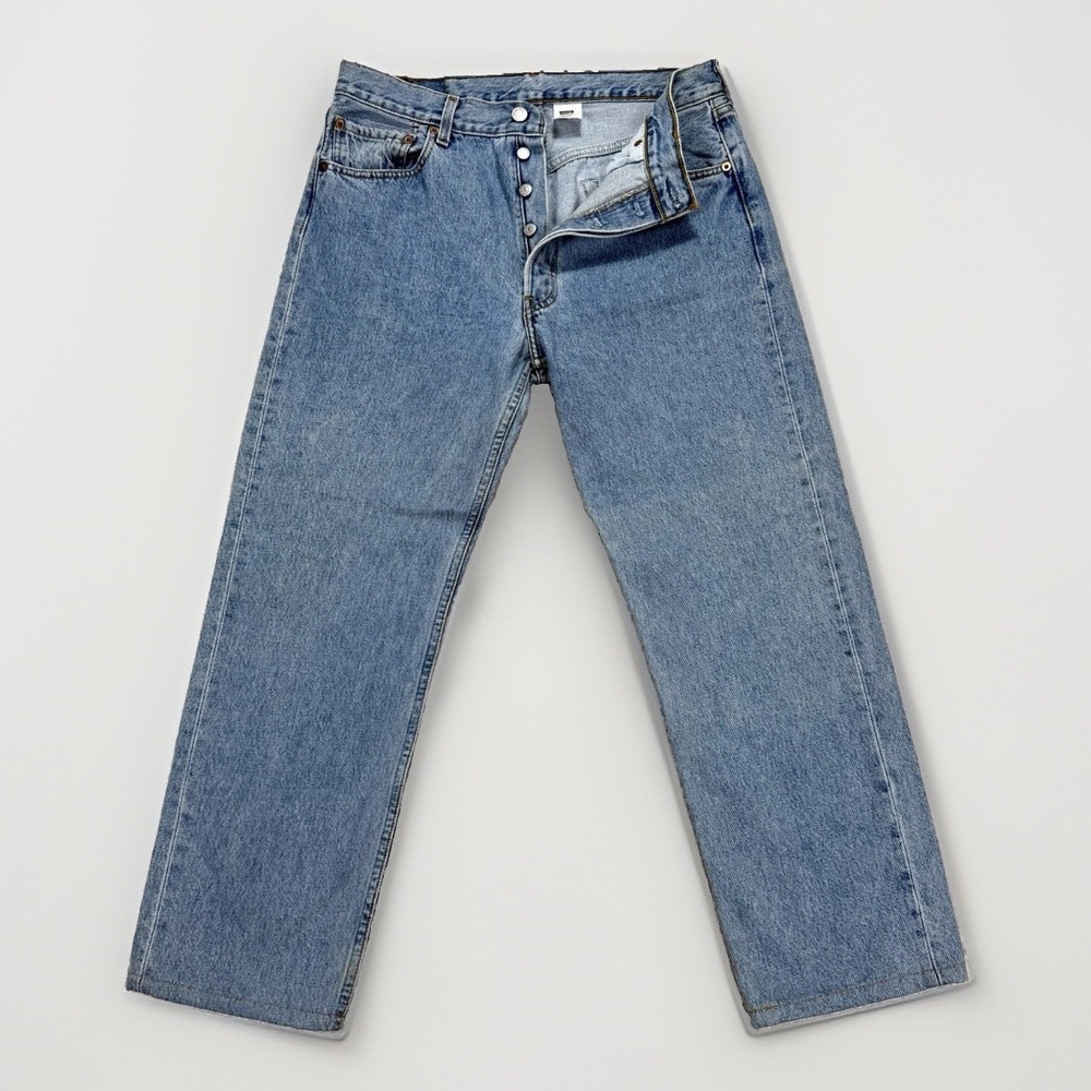 VTG Levi's 501 Straight Jeans Men's 34x30 (Actual 31x27.5) Streetwear Grunge Y2K